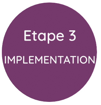 etape 3 implementation